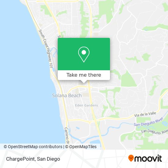 ChargePoint map