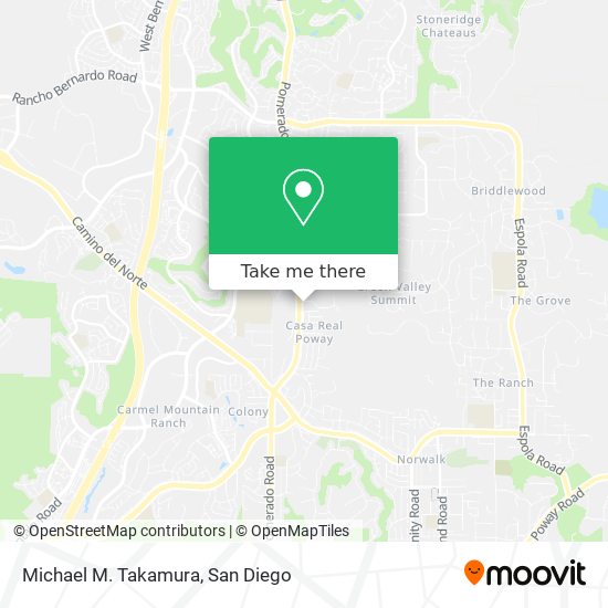 Michael M. Takamura map