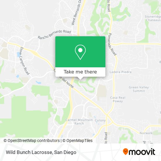 Wild Bunch Lacrosse map