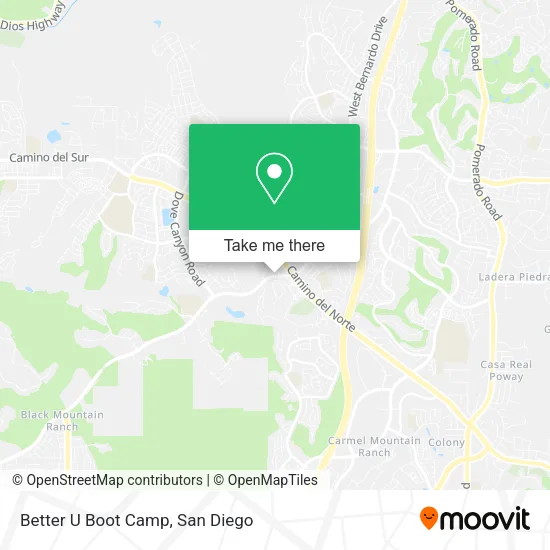 Mapa de Better U Boot Camp