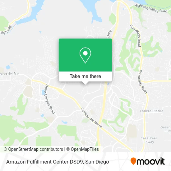 Mapa de Amazon Fulfillment Center-DSD9