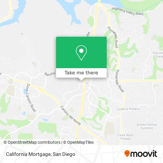 Mapa de California Mortgage