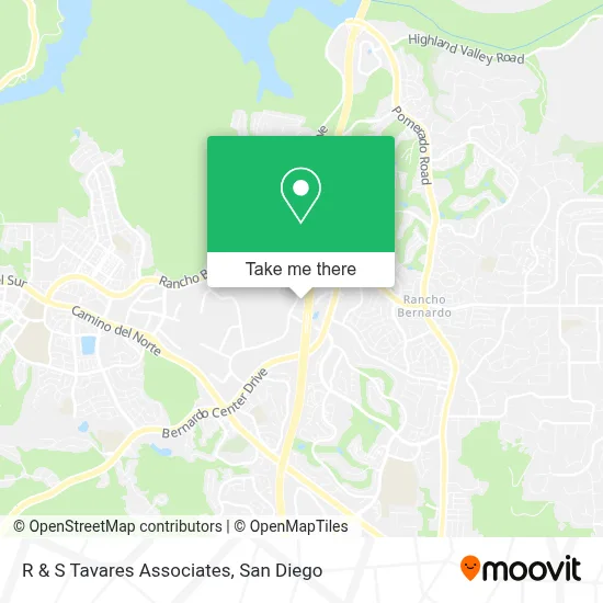 R & S Tavares Associates map