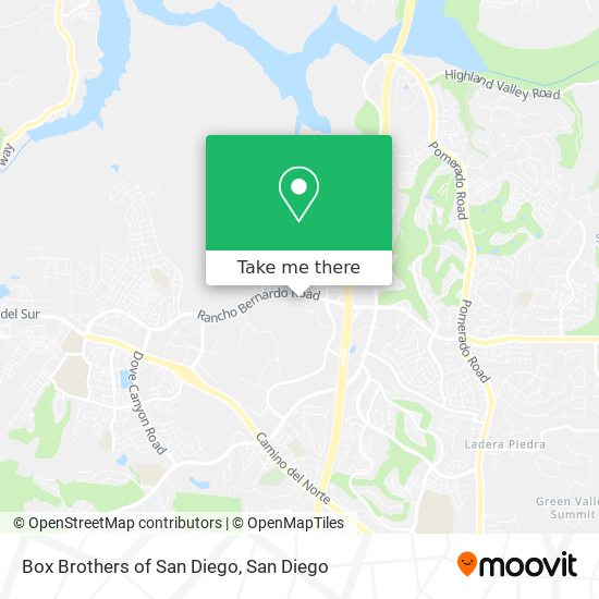 Mapa de Box Brothers of San Diego