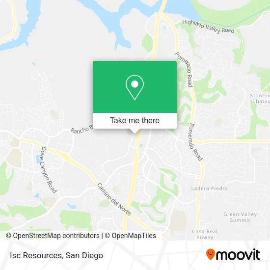 Mapa de Isc Resources