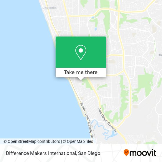 Difference Makers International map
