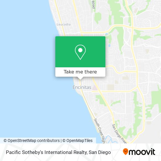 Pacific Sotheby's International Realty map