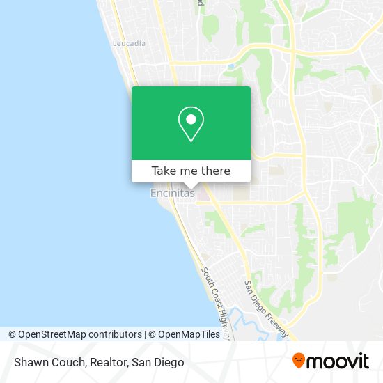 Shawn Couch, Realtor map