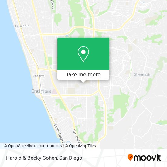Mapa de Harold & Becky Cohen