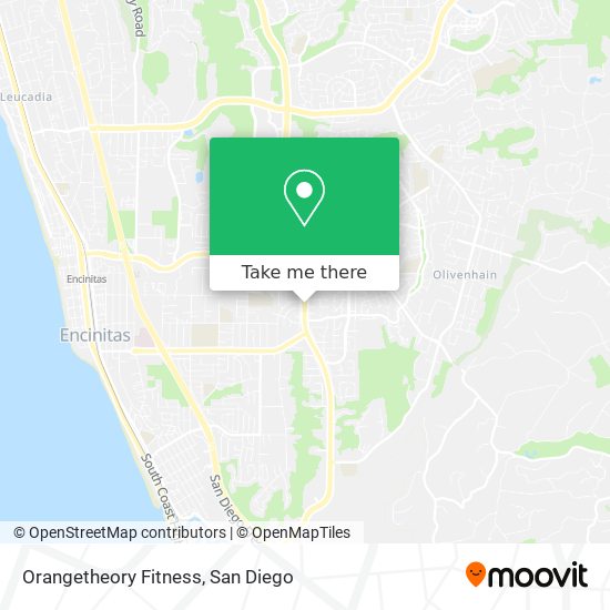 Orangetheory Fitness map