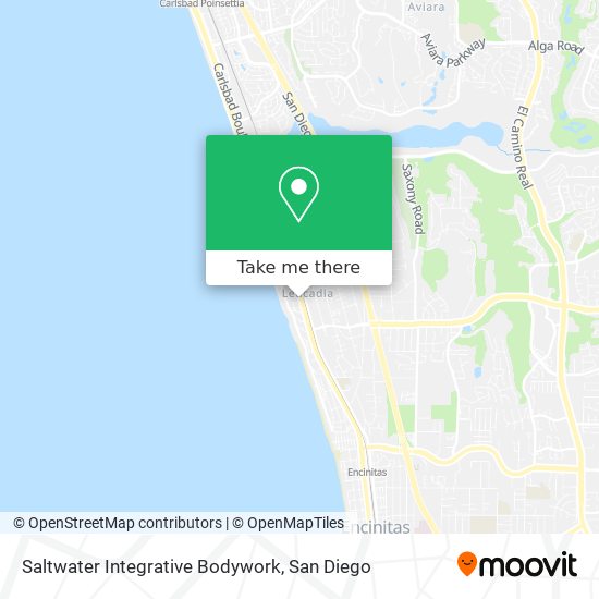 Saltwater Integrative Bodywork map