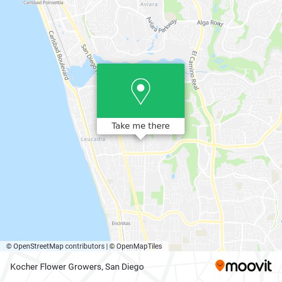 Kocher Flower Growers map