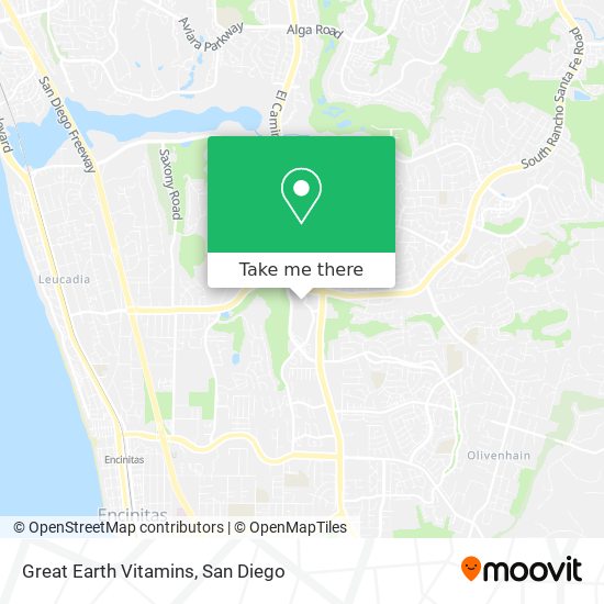 Great Earth Vitamins map