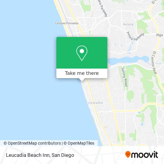 Leucadia Beach Inn map