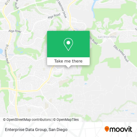 Enterprise Data Group map