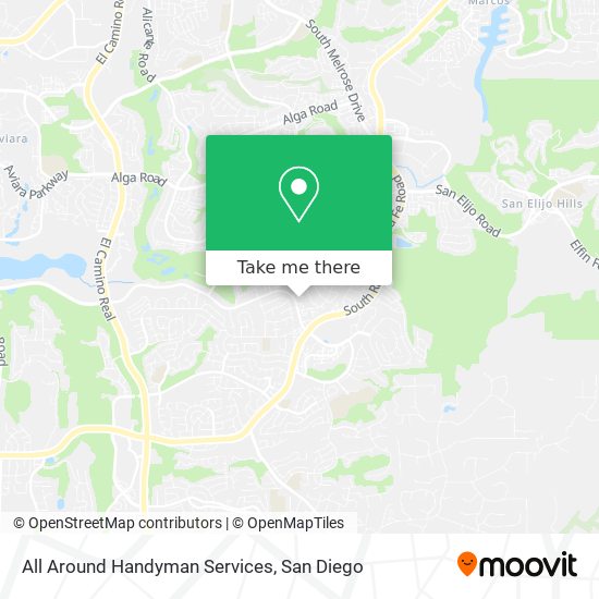 Mapa de All Around Handyman Services