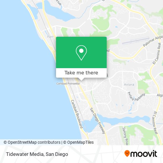 Mapa de Tidewater Media