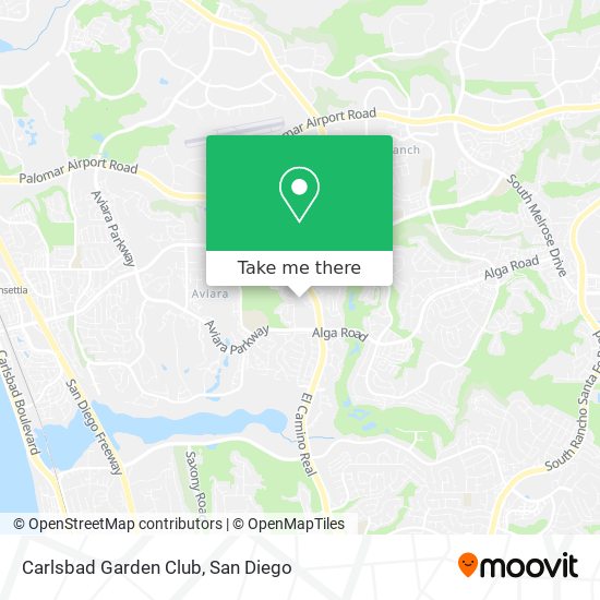 Mapa de Carlsbad Garden Club