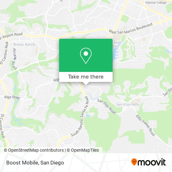 Boost Mobile map