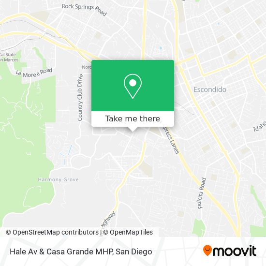 Mapa de Hale Av & Casa Grande MHP