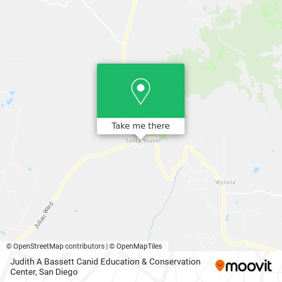 Judith A Bassett Canid Education & Conservation Center map