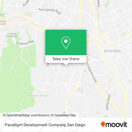 Paradigm Development Company map