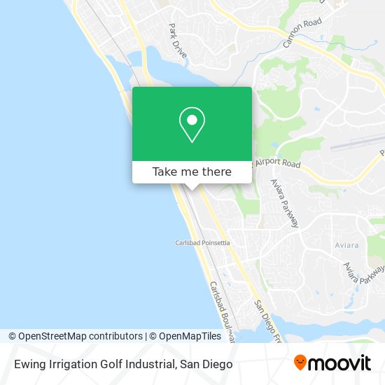 Ewing Irrigation Golf Industrial map