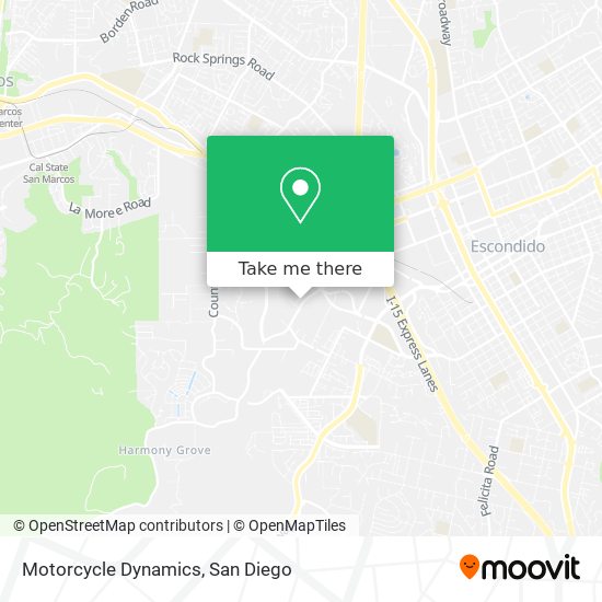 Motorcycle Dynamics map