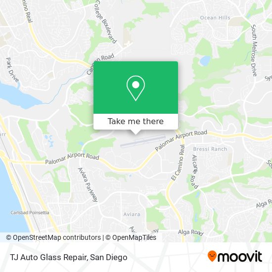 Mapa de TJ Auto Glass Repair