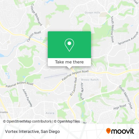 Mapa de Vortex Interactive