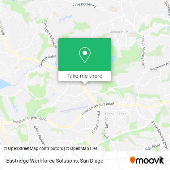 Mapa de Eastridge Workforce Solutions