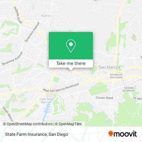 Mapa de State Farm Insurance