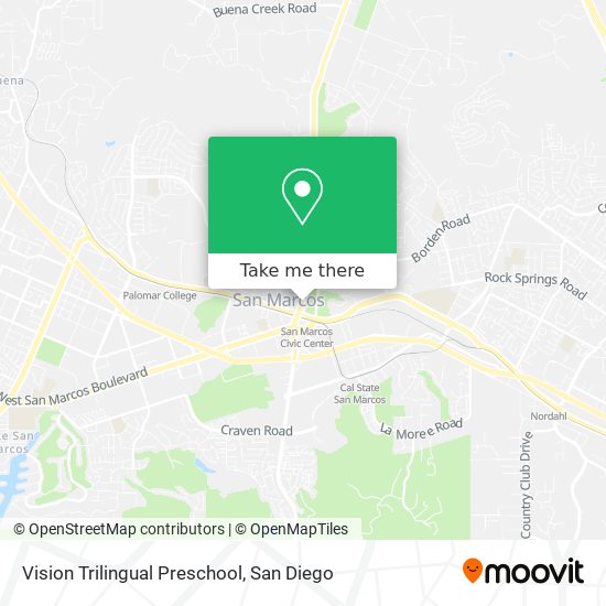 Mapa de Vision Trilingual Preschool