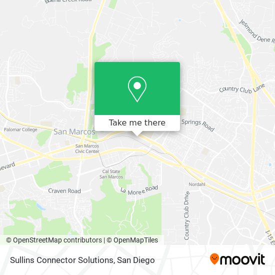 Sullins Connector Solutions map