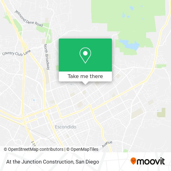 At the Junction Construction map