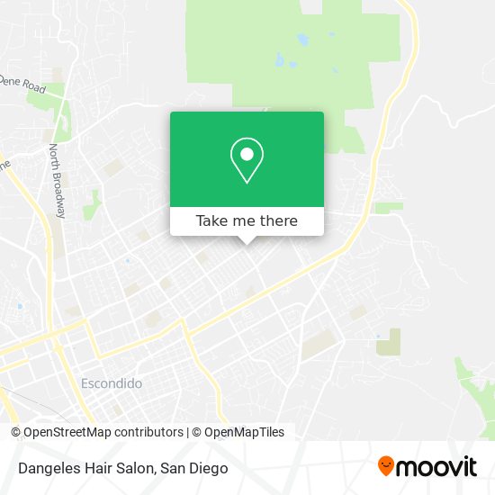 Mapa de Dangeles Hair Salon