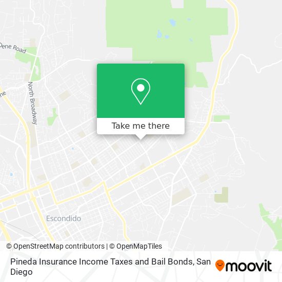 Mapa de Pineda Insurance Income Taxes and Bail Bonds