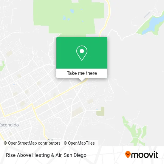 Rise Above Heating & Air map
