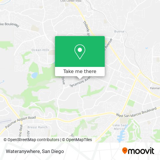 Wateranywhere map