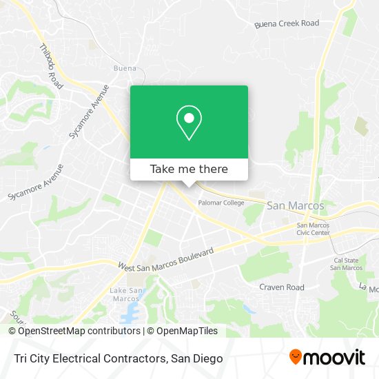 Mapa de Tri City Electrical Contractors