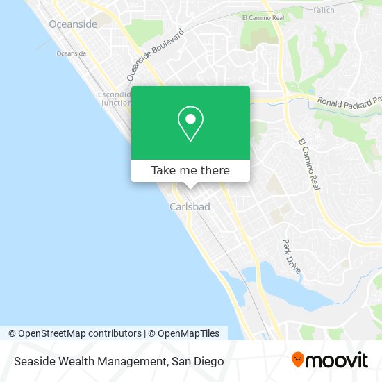 Mapa de Seaside Wealth Management