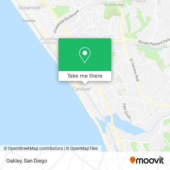 Oakley map