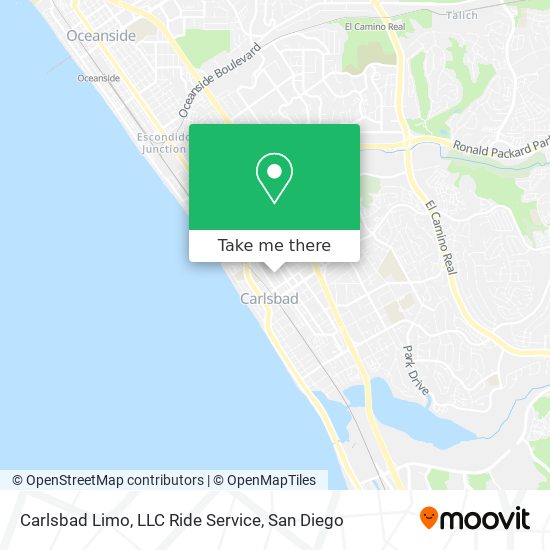 Mapa de Carlsbad Limo, LLC Ride Service