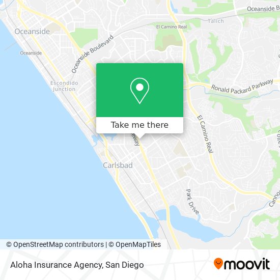 Aloha Insurance Agency map