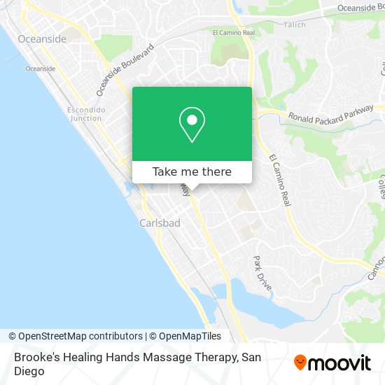 Mapa de Brooke's Healing Hands Massage Therapy