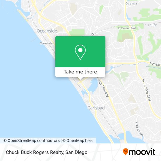 Mapa de Chuck Buck Rogers Realty