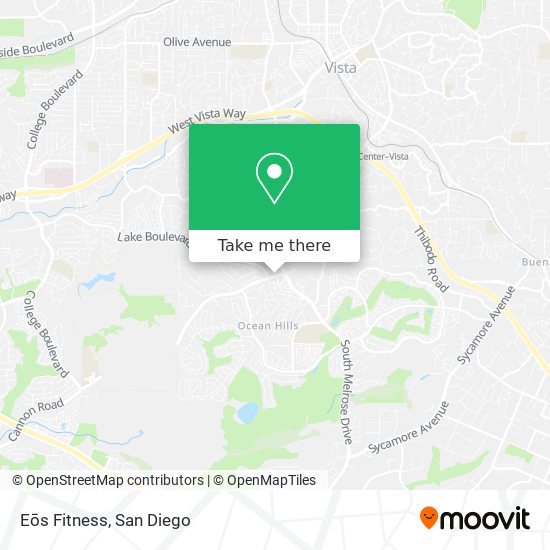 Mapa de Eōs Fitness