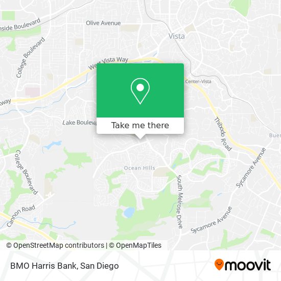 Mapa de BMO Harris Bank
