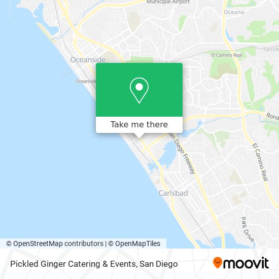 Pickled Ginger Catering & Events map