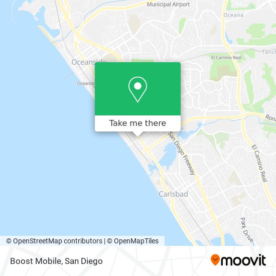 Boost Mobile map